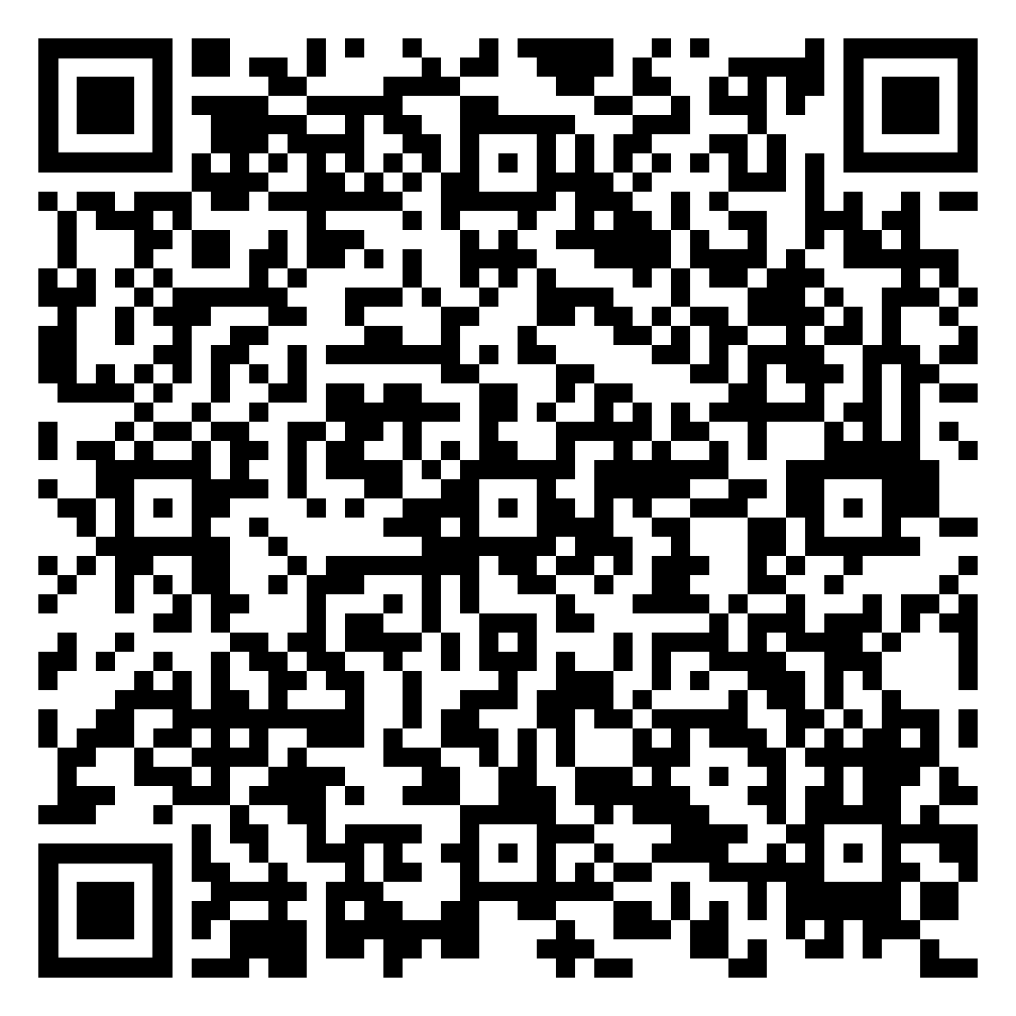 QR code link to patient information leaflet